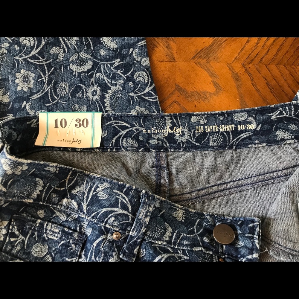 NWT. Maison Jules Jeans - Picture 11 of 15